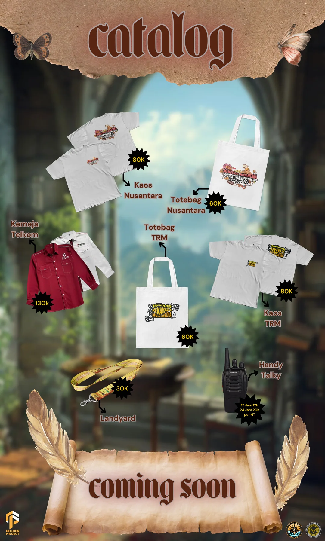 Golden Project catalog poster
